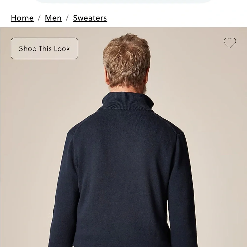 J. CREW Cotton Sweater